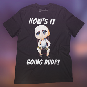 How's it Going Dude? House Party Frank Fitted Cotton/Poly T-Shirt