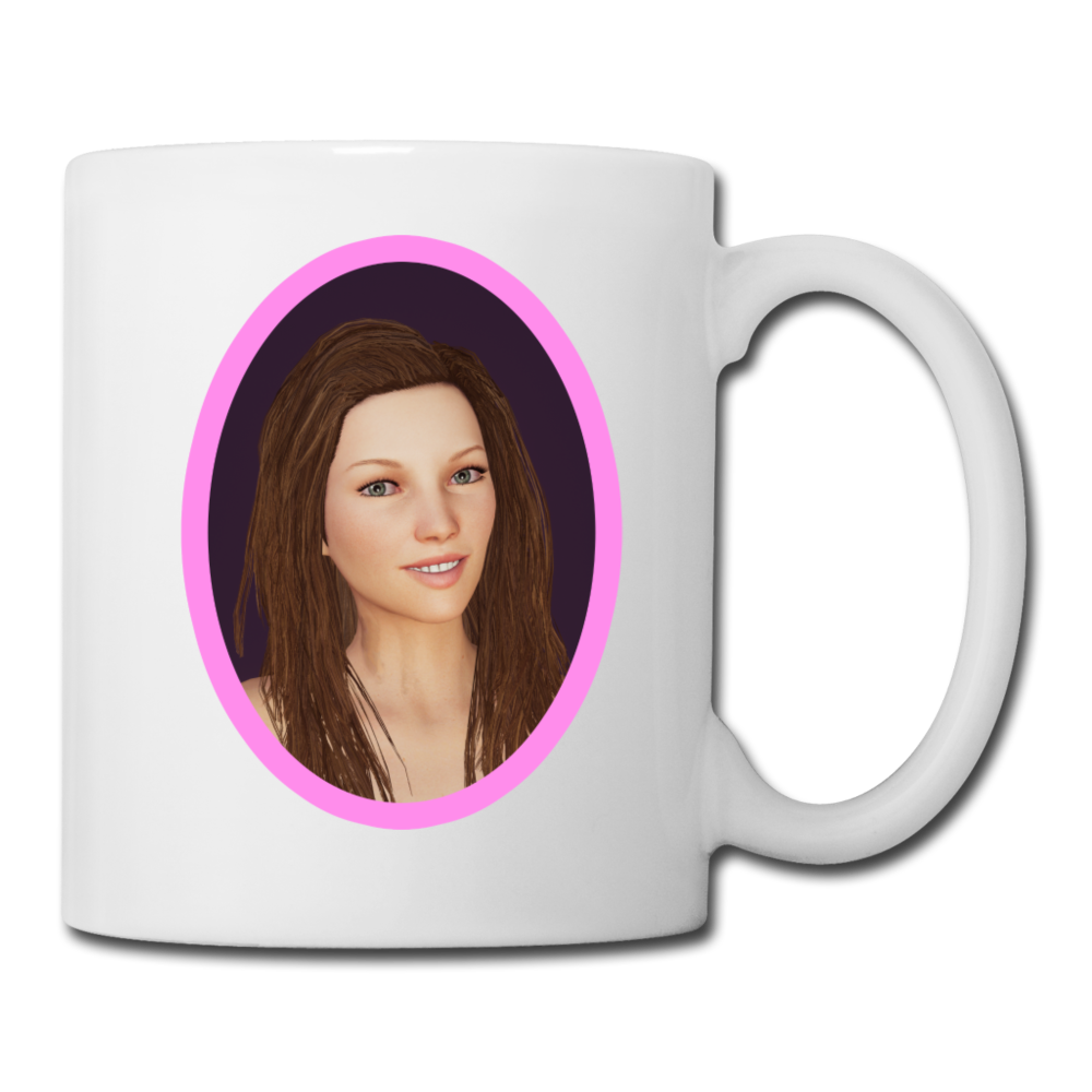 Stephanie Coffee/Tea Mug - white