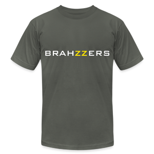 Patrick's Brahzzers T-Shirt (White Text) - asphalt