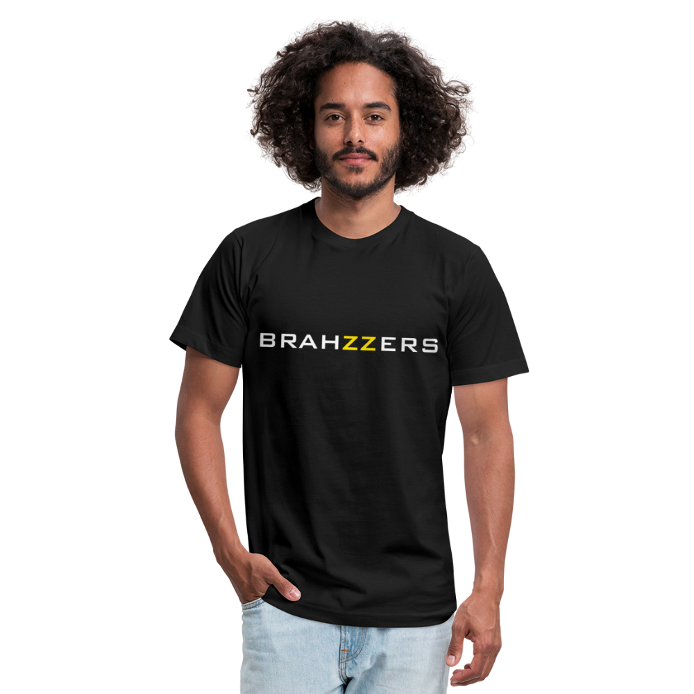 Patrick's Brahzzers T-Shirt (White Text) - black