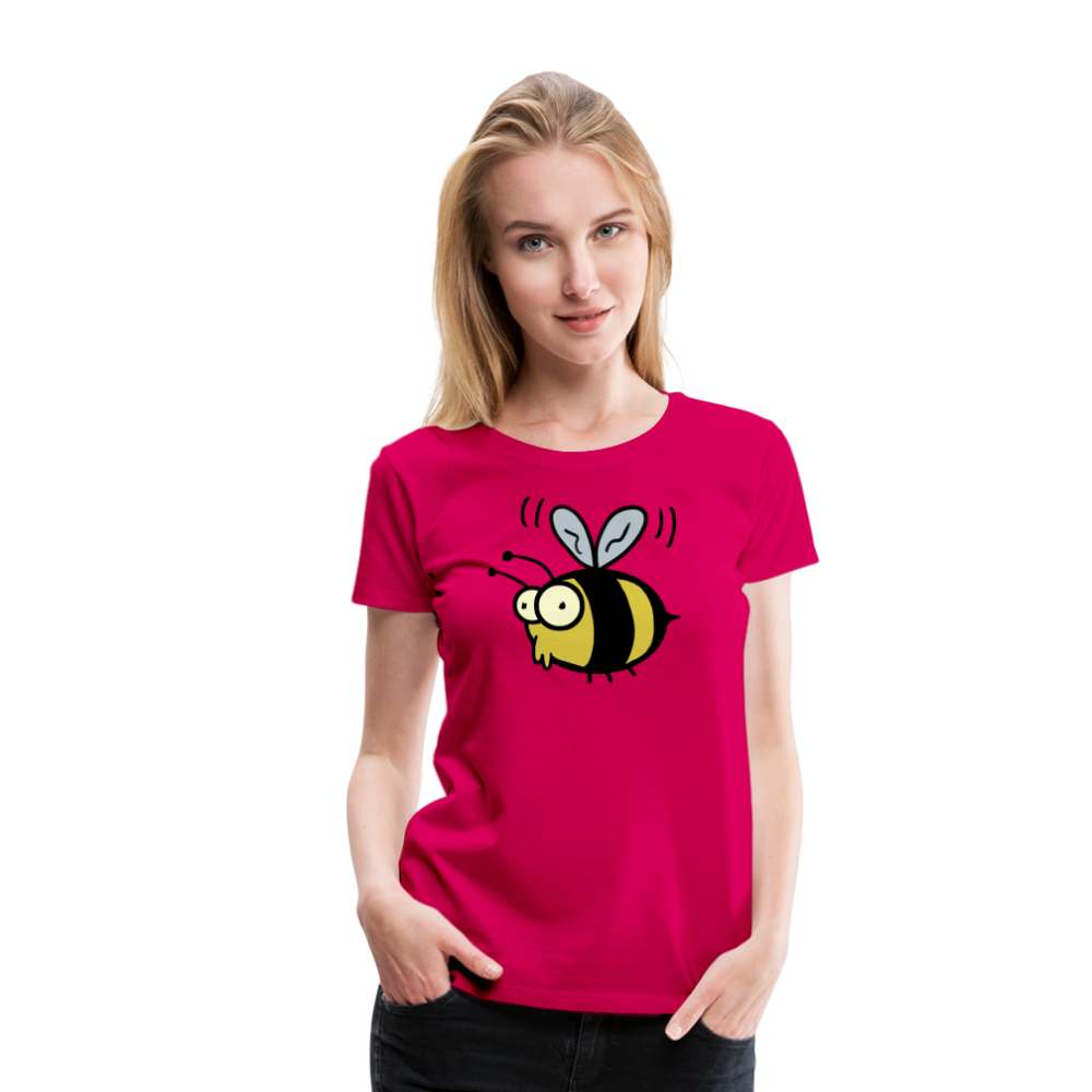 Amy's Bumblebee T-Shirt - dark pink